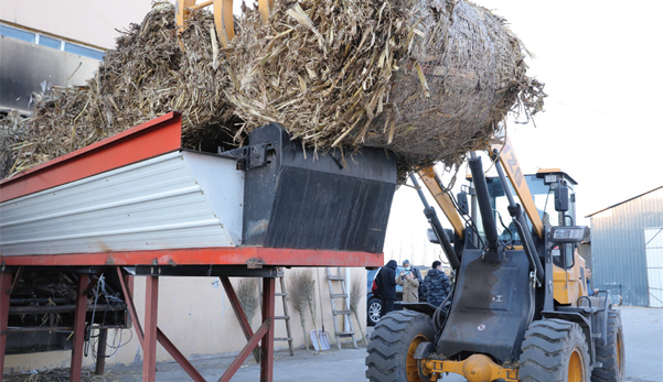 山西長治市用上秸稈鍋爐，暖身又暖心